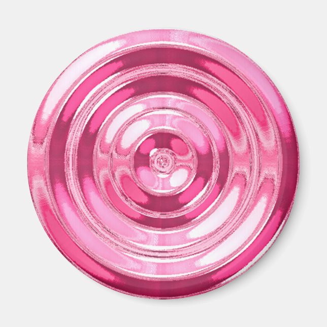 Pink Candy Magnet (Front)