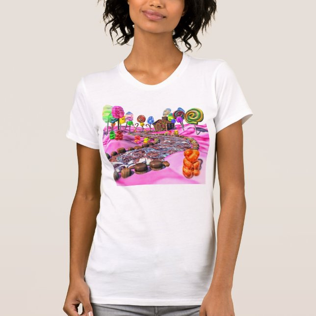 Pink Candyland T-Shirt (Front)