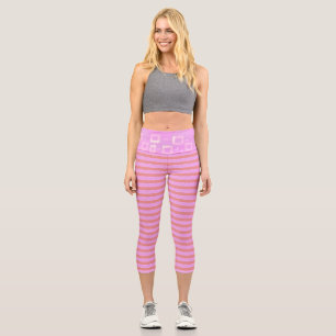 Pink Capri Leggings