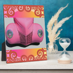 Pink Car Plaque