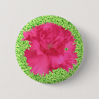 Pink Carnation Button
