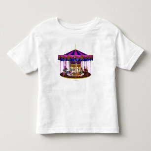 Pink Carousel Toddler Shirt