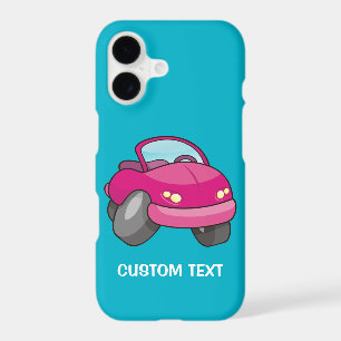 Pink Cartoon Car