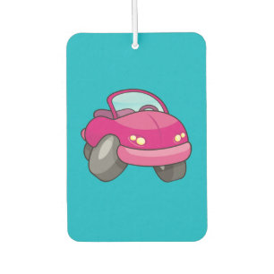 Pink Cartoon Car Air Freshener