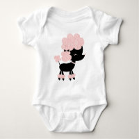 Pink Cartoon French Poodle