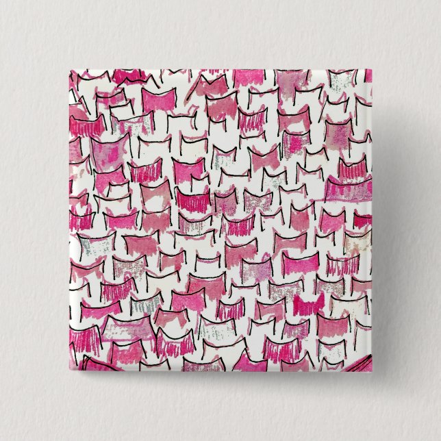 Pink Cat Ears Button (Front)