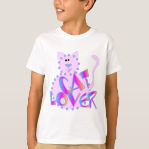 Pink Cat Lover Tshirts and Gifts