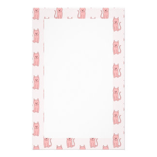 Cat Stationery Templates, Cat Custom Stationery Templates