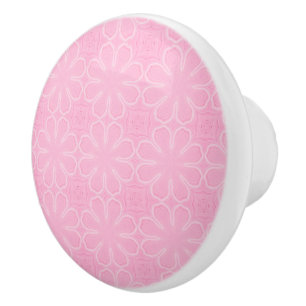 Pink Ceramic Knob