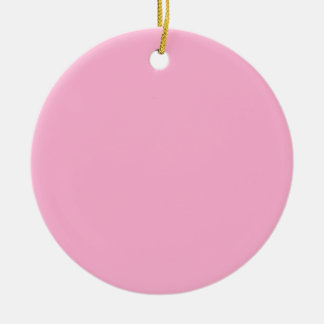 Pink Ceramic Ornament