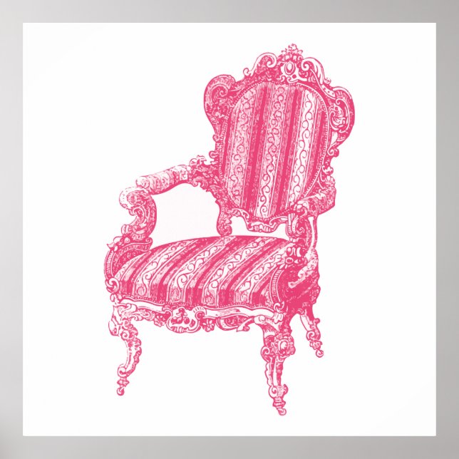 Pink Chair Poster (Front)