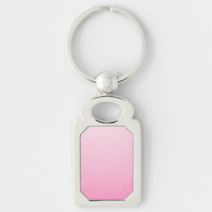 Pink Champagne with Tiny Bubbles Background Art Keychain