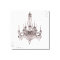 Pink Chandelier