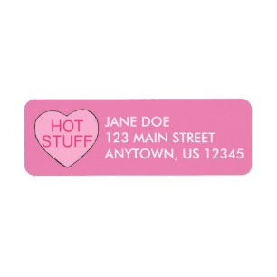 Pink CHAUD STUFF Candy Coeur Saint Valentin Amour