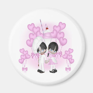 Pink Chef Magnet
