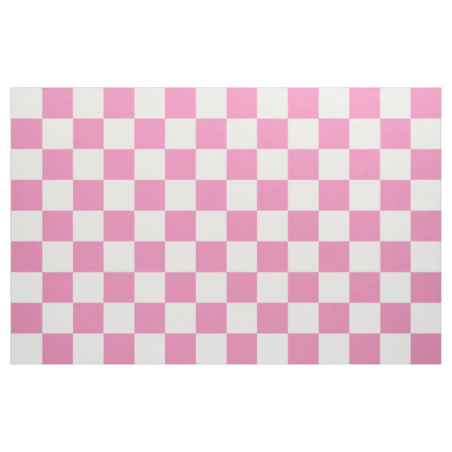 Pink Chequered Fabric (Fat Quarter)