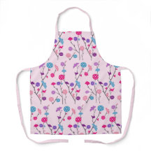 Pink Cherry Blossom Colourful Floral Pickleball