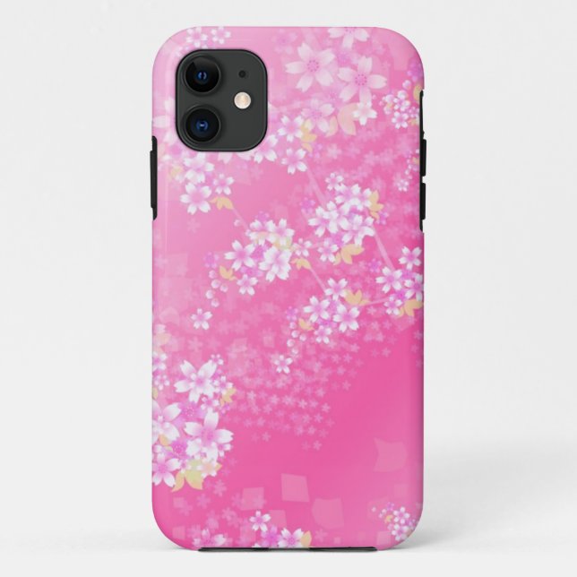 Pink Cherry Blossom iPhone 5 Case (Back)