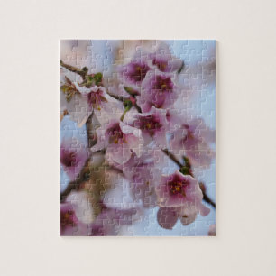 Pink Cherry Blossom Puzzle