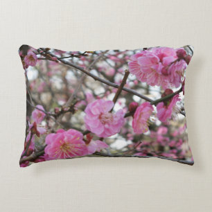 Pink Cherry Blossom / Sakura / サクラ（桜) Accent Pillow