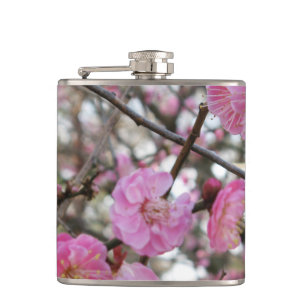 Pink Cherry Blossom / Sakura / サクラ(桜) Hip Flask