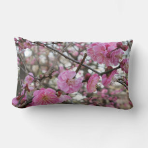 Pink Cherry Blossom / Sakura / サクラ（桜) Lumbar Pillow