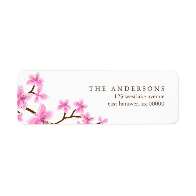 Pink Cherry Blossoms (Front)