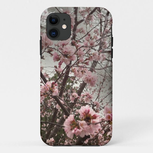 Pink Cherry Blossoms iPhone 5/5s Case (Back)