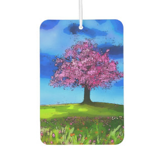 Pink Cherry Tree Air Freshener
