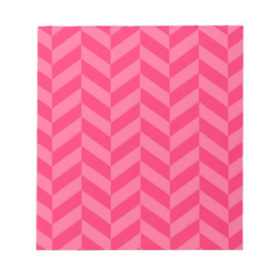 Pink Chevron Chic and Functional Writing Pad