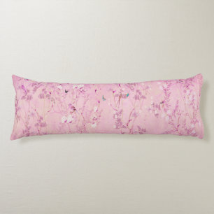 Pink Chinoiserie Body Pillow