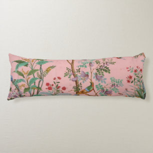 Pink Chinoiserie Body Pillow