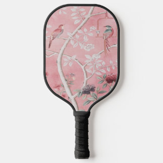 Pink Chinoiserie Pickleball Paddle