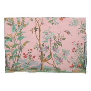 Pink Chinoiserie Pillowcase
