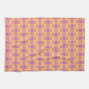Pink Christian Cross Kitchen Towel