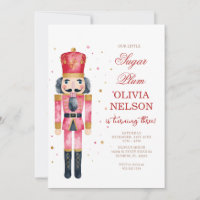 Pink Christmas Birthday Sugar Plum Fairy