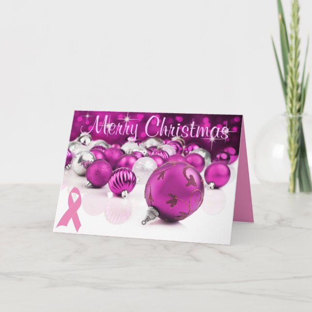 Pink Christmas Card (Front)
