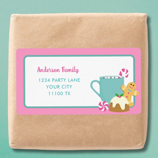 PINK CHRISTMAS COOKIES AND COCOA (Creator Uploaded)