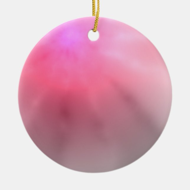 Pink Christmas Ornament (Front)