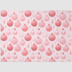Pink Christmas Ornaments Christmas Tissue Paper