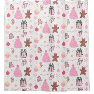 Pink Christmas Pattern