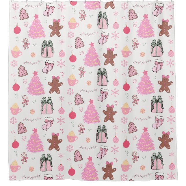 Pink Christmas Pattern (Front)