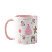 Pink Christmas Pattern