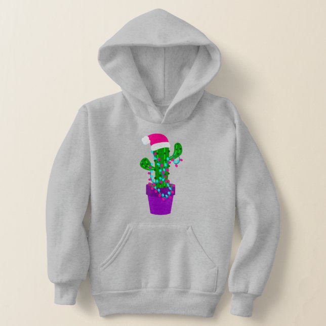 pink christmas tree santa cactus (Laydown)
