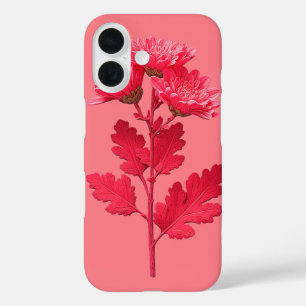 Pink Chrysanthemum  iPhone 16 Case