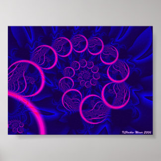 Pink Circles Poster