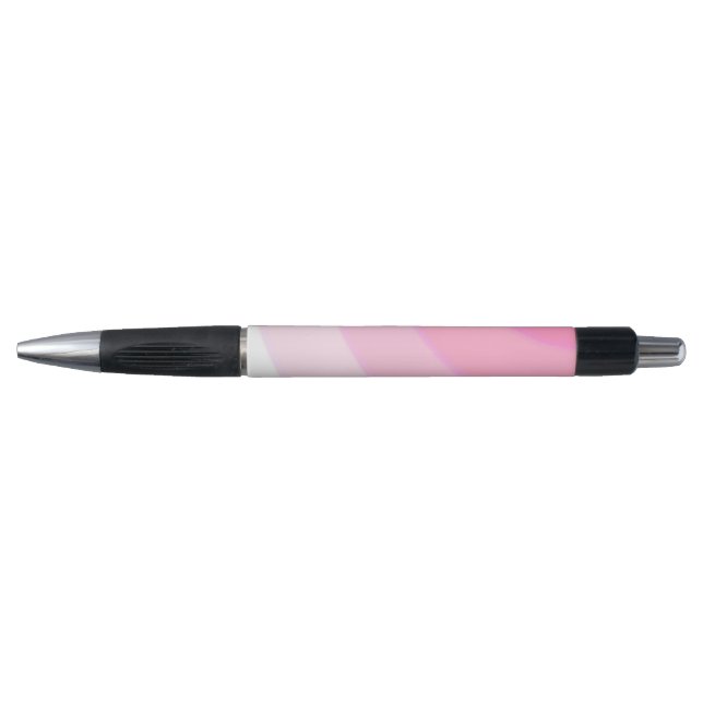 Pink Circular Swirls ombre  Pen (Front)