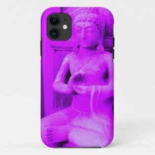 pink clapping buddha iPhone 11 case