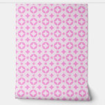 pink classic Art-Deco pattern Wallpaper<br><div class="desc">A timeless Art-Deco pattern wallpaper in shades of pink , expertly curated by Alma Wad. This elegant design, adorned with stars and circles, adds a touch of sophistication to any space, whether it’s a stylish bathroom or a cozy baby's room. Perfect for those who appreciate sleek aesthetics and vintage charm,...</div>