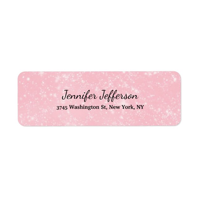 Pink Classical Handwriting Script Creative Plain (Front)